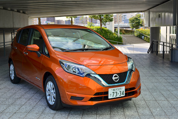 Japan First Half 2018 Nissan Note set for historical annual win