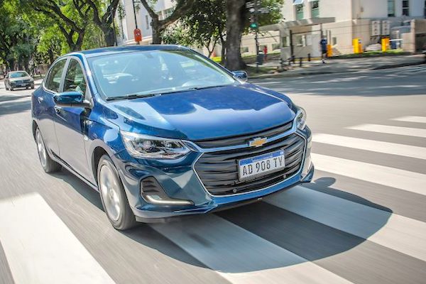 Argentina June 2020: Chevrolet Onix now #1 YTD, VW T-Cross in Top