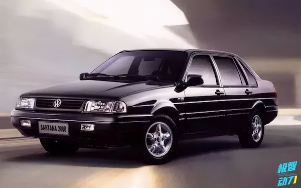China 1997: VW Santana 2000 threatens Santana for pole position
