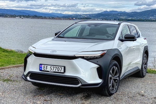 Denmark July 2026: Toyota bZ4X best-seller, Xpeng up to record #8