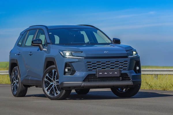 Chile August 2026: Toyota at record 11% share, monopolises the